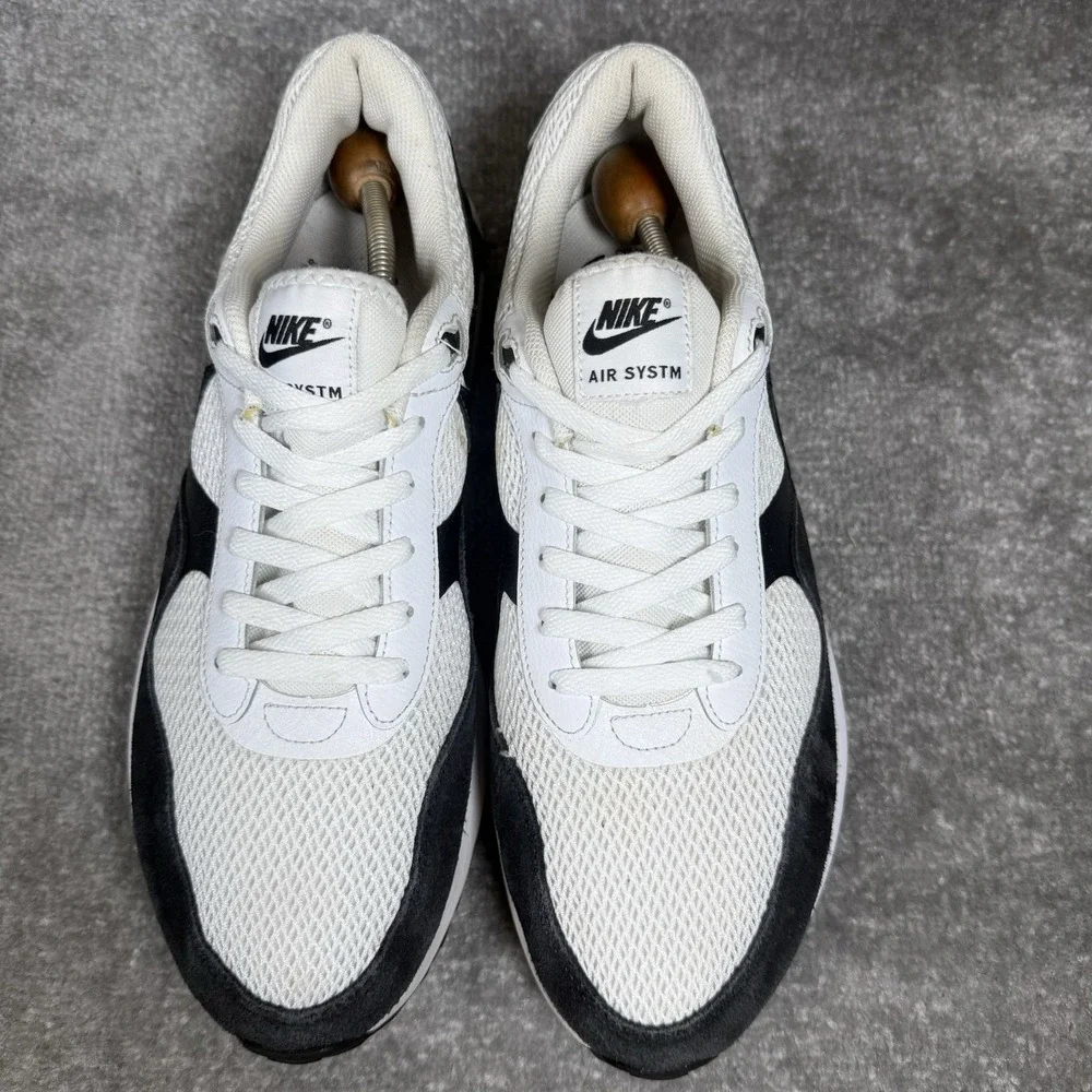 Nike Shoes Men's 13 White Black Air Max SYSTM Low Top Athletic DM9537-103